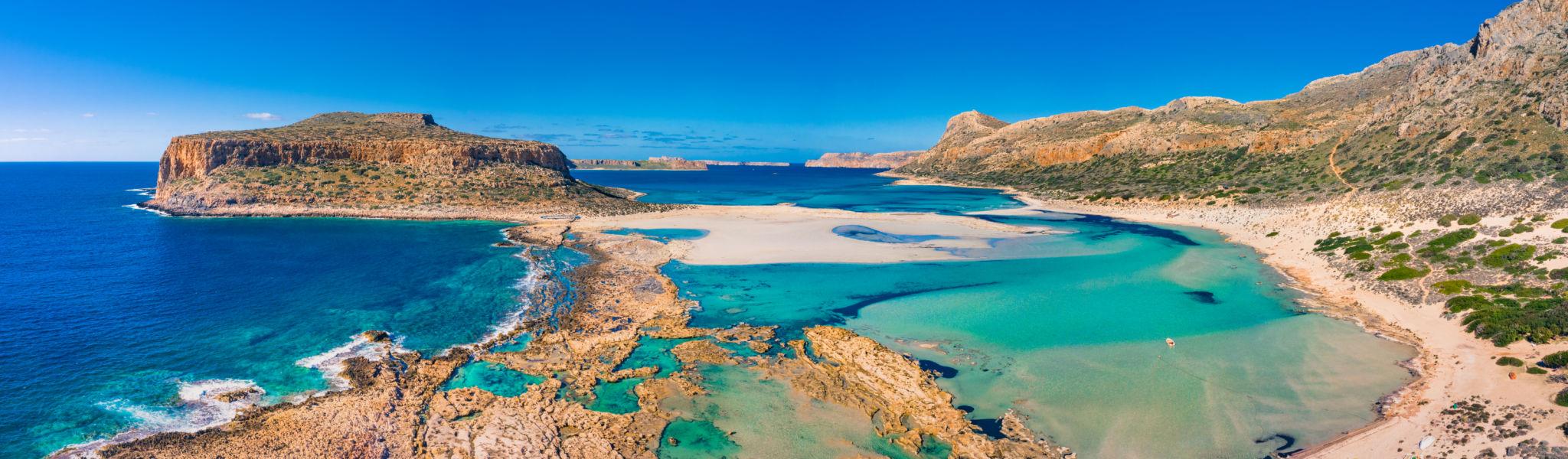 Balos Lagoon Crete Balos Lagoon beach Crete turquoise water