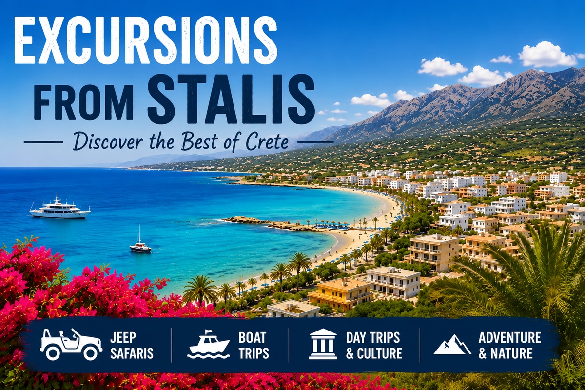 Excursions au départ de Malia avec Eye Travel en Crète.